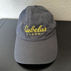 Cabela’s Club Adjustable Gray Hat Cap Slide Buckle Baseball Cap Camping